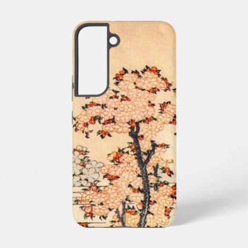 Hokusai Mt Fuji with Cherry Trees in Bloom Samsung Galaxy S22 Case