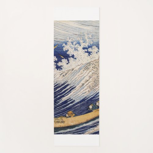 Hokusai Ocean Waves Sea Boats Yoga Mat