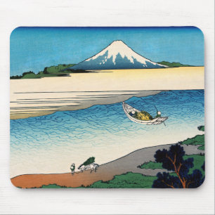 Hokusai - Tama river in the Musashi province Mouse Pad