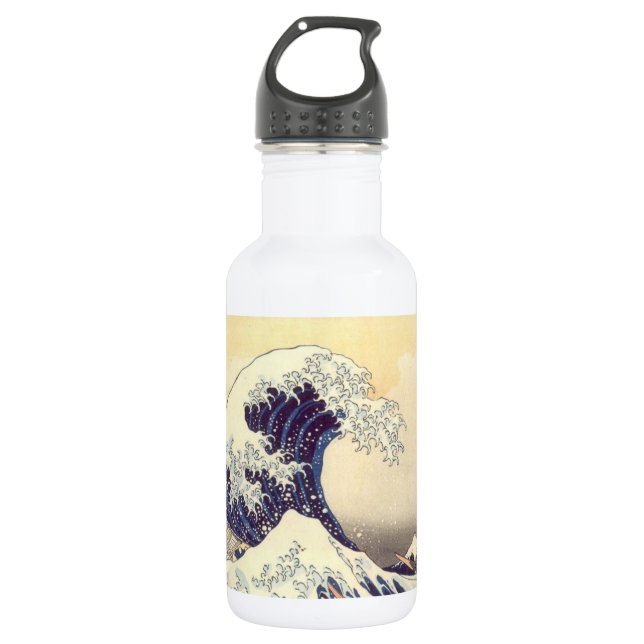 Hokusai 'The Great Wave' Liberty Bottle (Front)