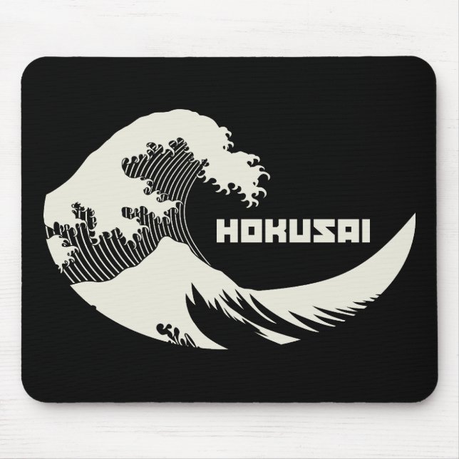 Hokusai - The Great Wave Mouse Pad (Front)