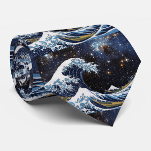 Hokusai , The Great Wave off Kanagawa + LH 95 Tie