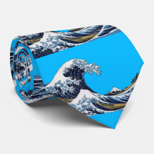 Hokusai , The Great Wave off Kanagawa Tie