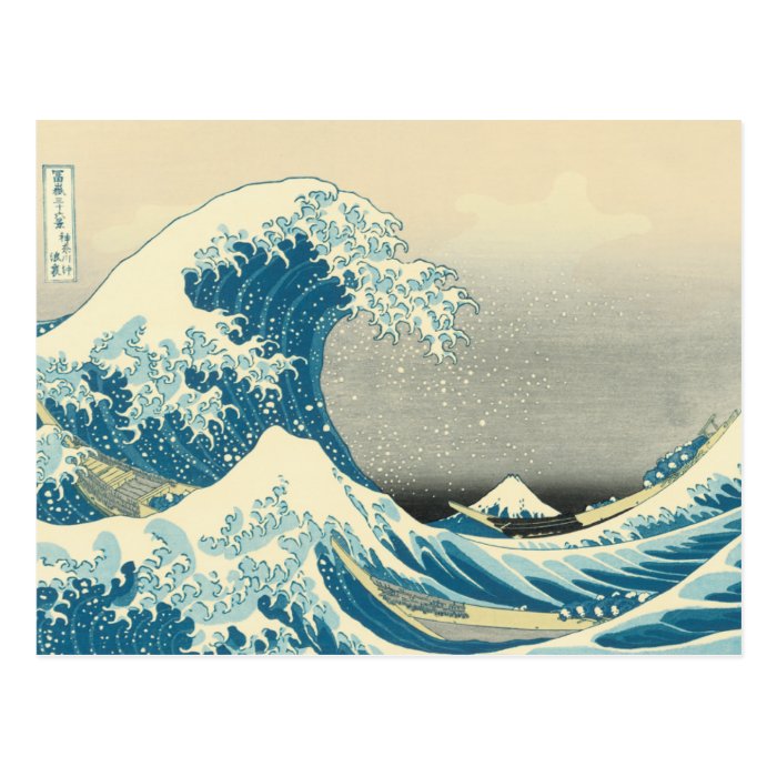 Hokusai   Under the Wave Off Kanagawa Post Card