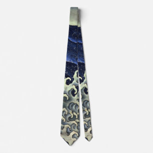 Hokusai Wave 2 Neck Tie