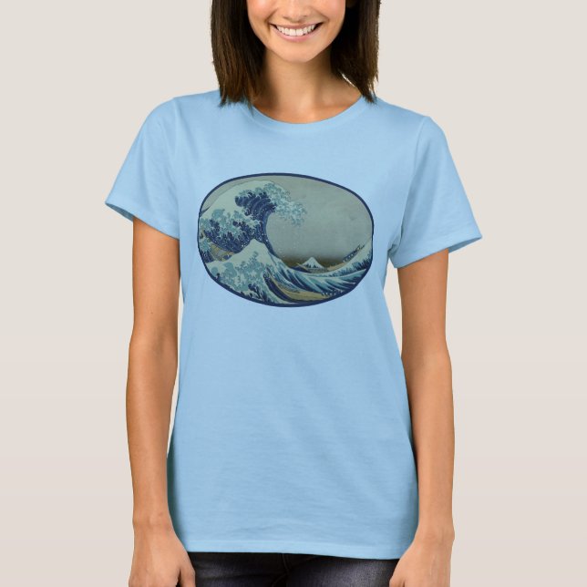 Hokusai's Great Wave Tee (Front)
