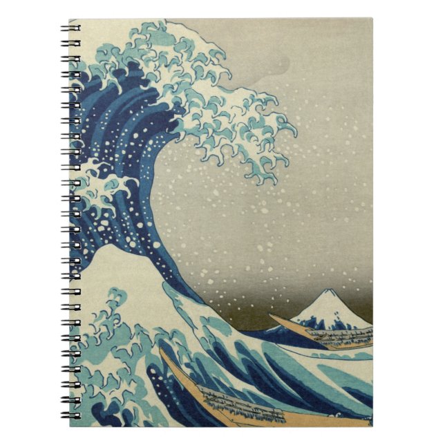 Hokusai's The Great Wave off Kanagawa Notebook (Front)