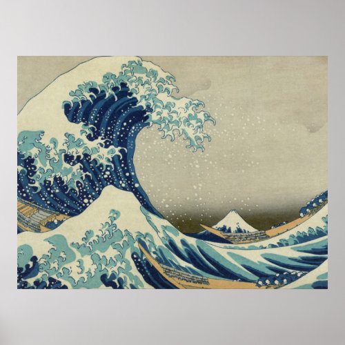 Hokusais The Great Wave off Kanagawa Poster
