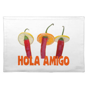 Hola Amigo Cloth Placemat