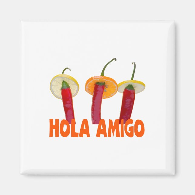 Hola Amigo Magnet (Front)
