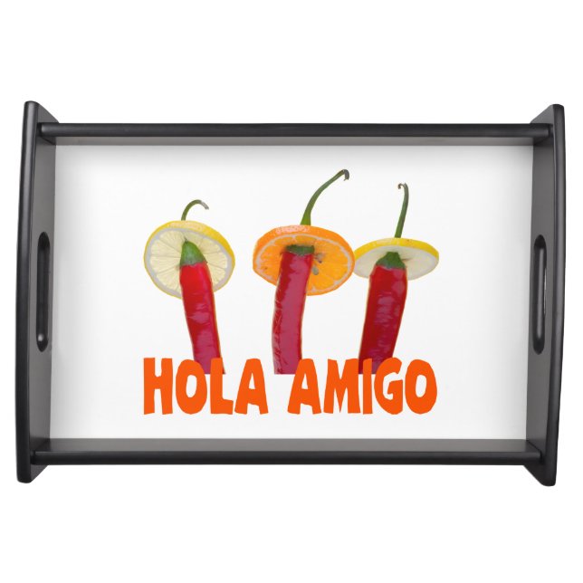 Hola Amigo Serving Tray (Front)