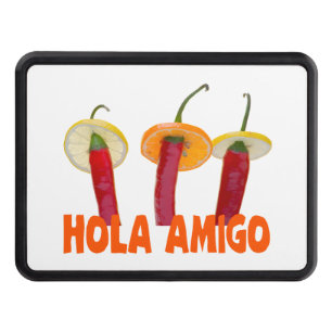 Hola Amigo Trailer Hitch Cover