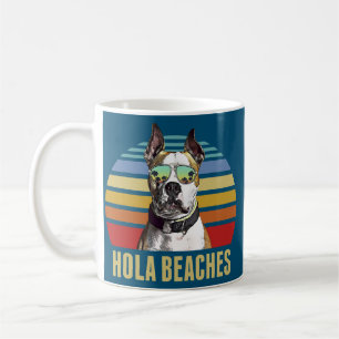 Hola Beaches American Staffordshire Terrier Dog Coffee Mug