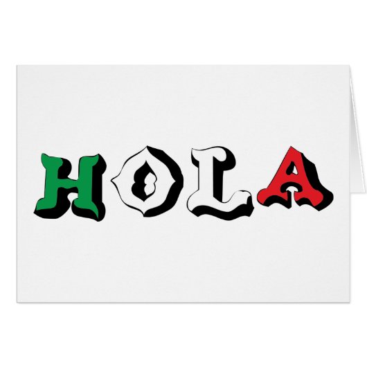 HOLA CARDS (Front Horizontal)