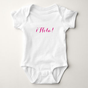 Hola - gift for baby - Customize Bodysuit