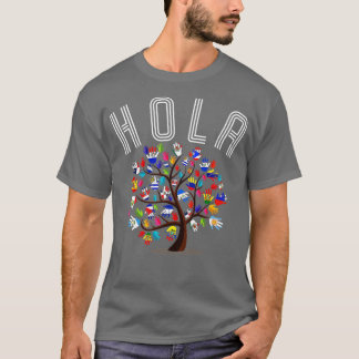 HOLA Hispanic Heritage Month T-Shirt