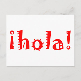 Hola Postcard