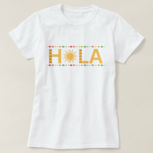Hola Shirt,Spanish Hola Tshirt,Hello Spanish Shirt