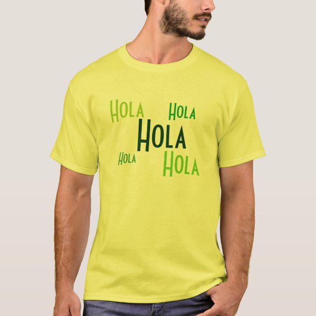Hola T Yello T-Shirt (Front)