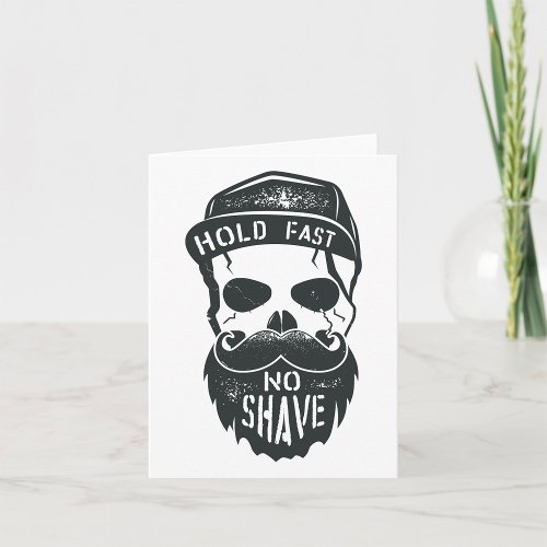 Hold Fast No Shave Card