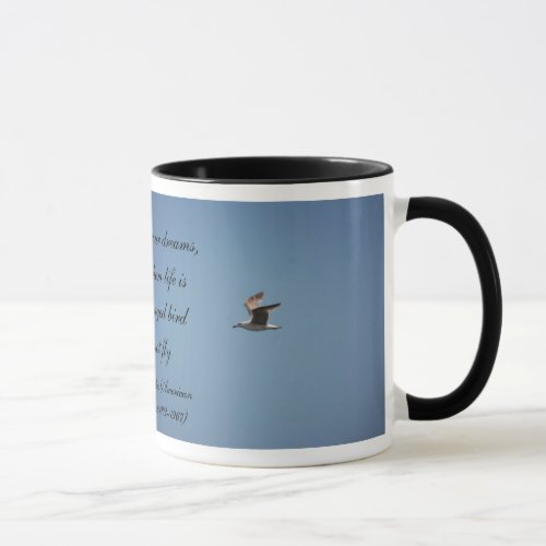 HOLD FAST TO YOUR DREAMS _ mug