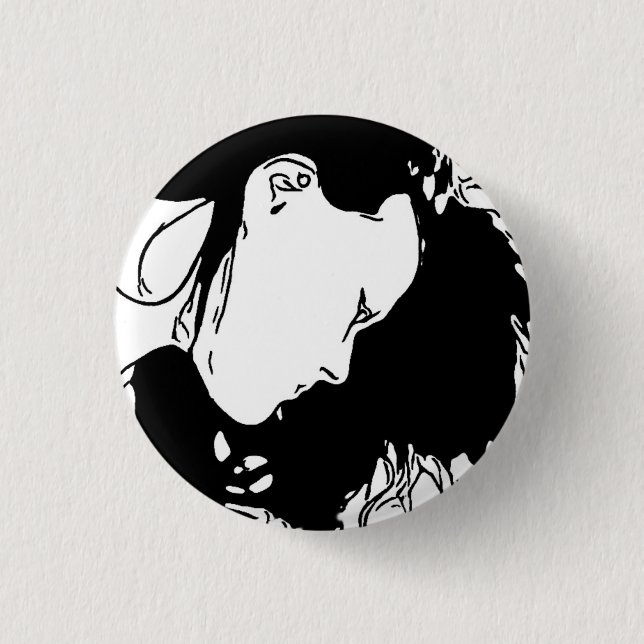 Hold Her Hair Back Button (Front)