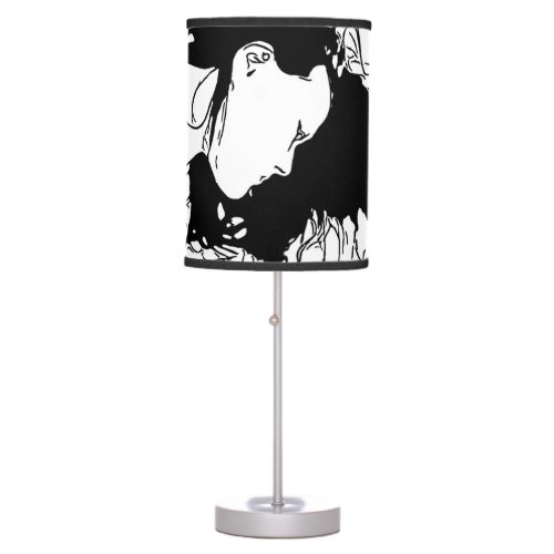 Hold Her Hair Back Table Lamp