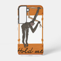 "Hold Me" Cute Spider Monkey Hanging on a Swing Ph
