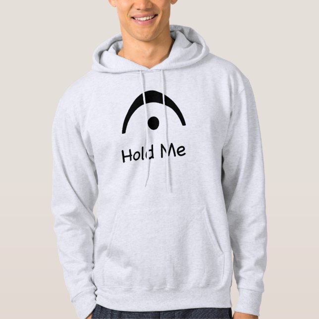 Hold Me Fermata Music Humor Musician  Hoodie (Front)