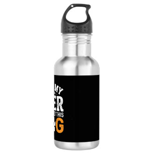 Hold My Beer Dog Lover Stainless Steel Water Bottle