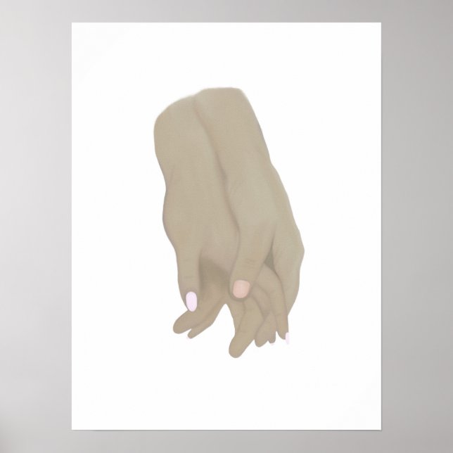 Hold My Hand! Poster (Front)
