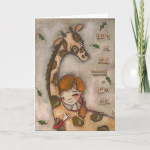 Hold On - Greeting Card