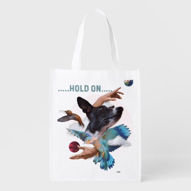 Hold ON Grocery Bag (Front)