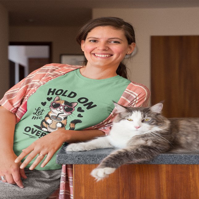 Hold On Let Me Overthink This Tri-Blend Shirt (Hold On Let Me Overthink This Tri-Blend Shirt)