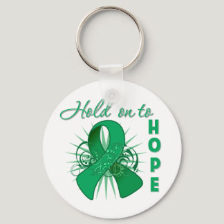 Hold On To Hope - Liver Cancer Keychain
