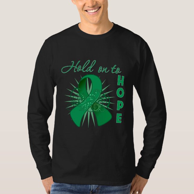 Hold On To Hope - Liver Cancer T-Shirt (Front)