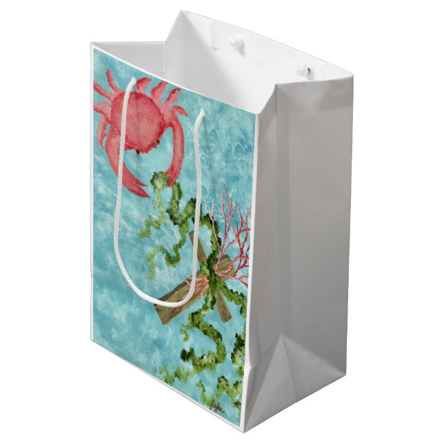 Hold onto the cross gift bags  (Front Angled)