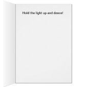 Hold the light up and dance! cards (Inside (Right))