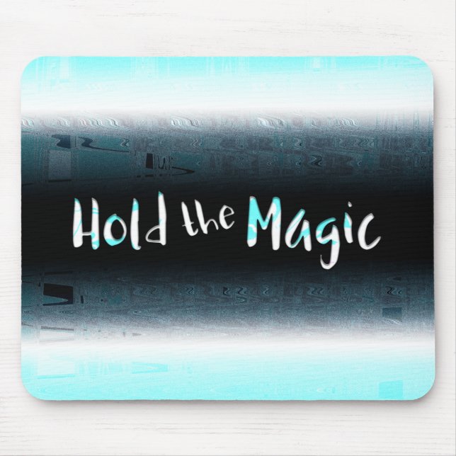Hold the Magic Mouse Pad (Front)
