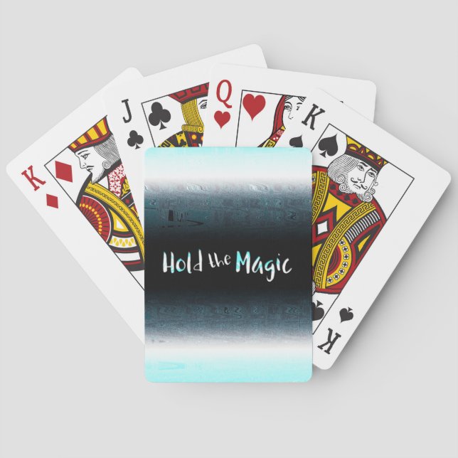 Hold the Magic Poker Cards (Back)
