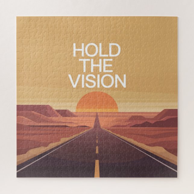 Hold The Vision Jigsaw Puzzle (Vertical)