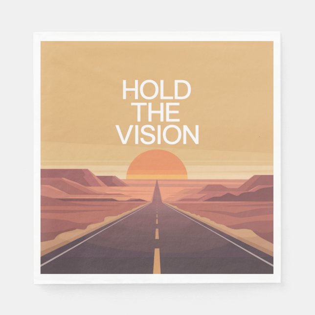 Hold The Vision Napkins (Front)