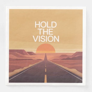 Hold The Vision Paper Dinner Napkins
