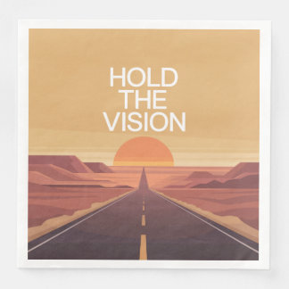 Hold The Vision Paper Dinner Napkins