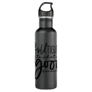 Stainless Steel Water Bottle with Biblical Greek Bible Quote