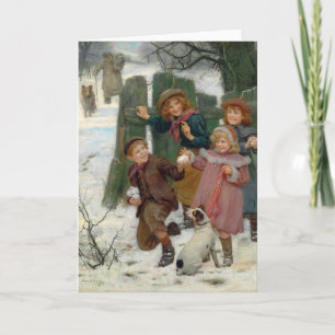 Hold Up, Here He Comes   Arthur John Elsley Card