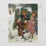 Hold Up, Here He Comes | Arthur John Elsley Postcard