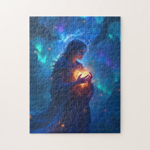 Hold your heart forever, I miss you, sympathy Jigsaw Puzzle