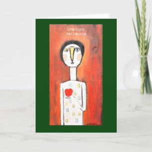 Hold your heart high Christmas card