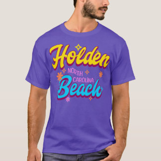 Holden Beach North olina Summertime Stars T-Shirt